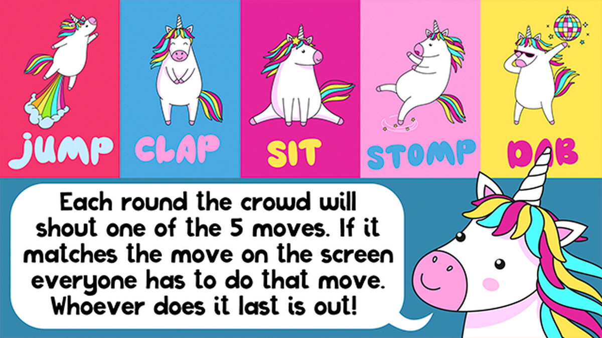 Jump Clap Sit Stomp Dab image number null